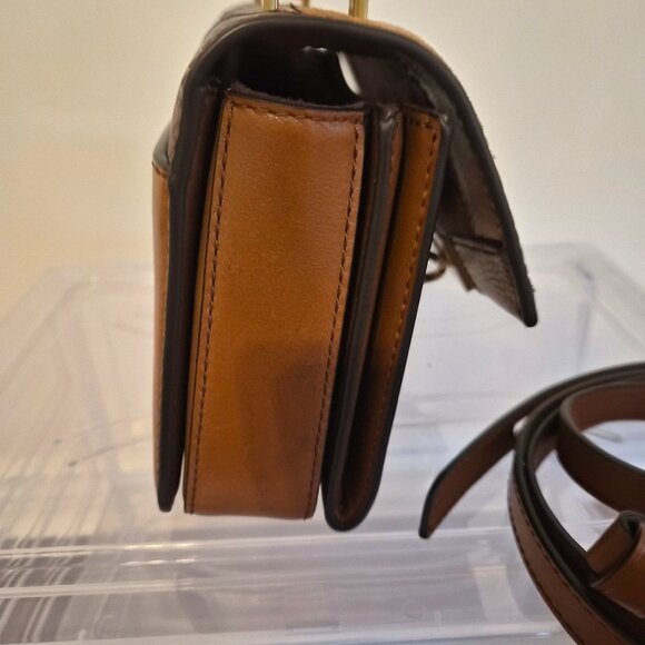 Michael Kors Caramel Brown Patchwork Shoulder bag - Picture 8 of 10